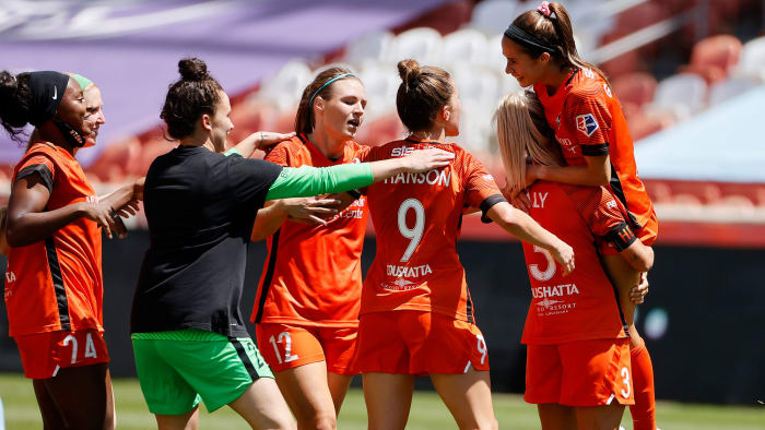 Houston Dash star Shea Groom